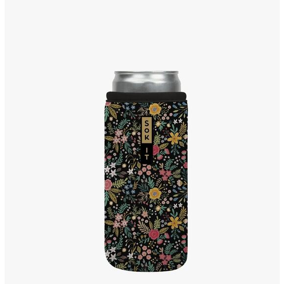 Sok-It CanSok 25oz Beer Soda Can Sleeve English Garden NEW - Picture 2 of 3